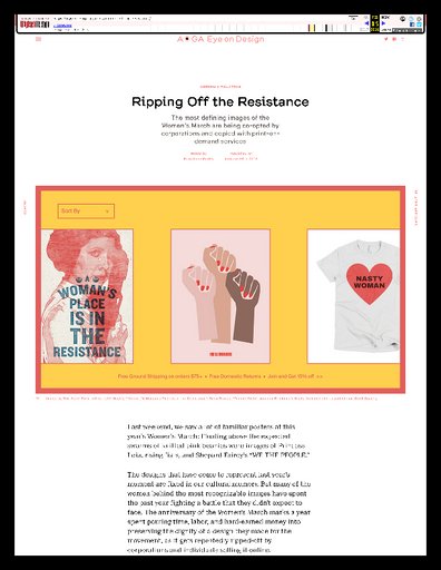 Ripping Off the Resistance