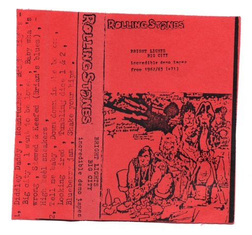 Rolling Stones Bootleg Cassette Tape