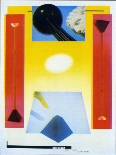 “Ron Rezek Lighting and Furniture” Poster