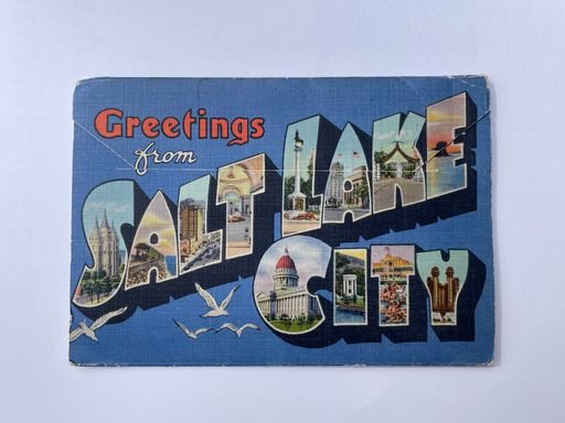 Salt Lake City, Utah souvenir folder