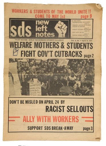 SDS New Left Notes, vol. 6, no. 5