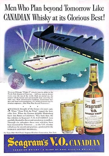 Seagram Editorial Ad