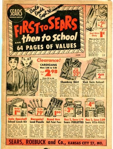 Sears Roebuck & Co. - Back to School