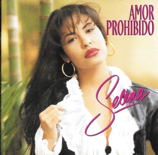 Selena: Amor Prohibido Album Cover, 1994