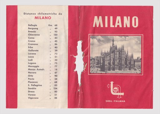 Shell (Gas Station) Map of Milan