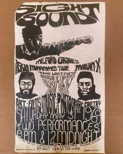 Sight Sound event flyer 