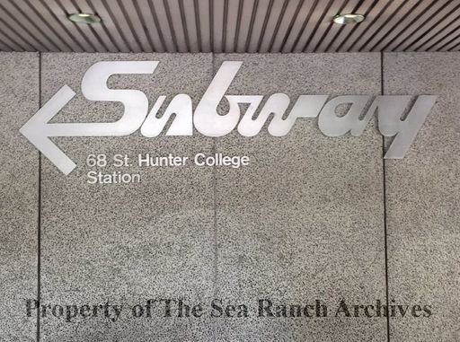 Signage for Hunter College
