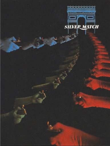 Silver Match Lighters