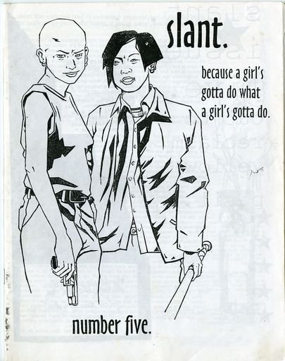 Slant Zine Cover