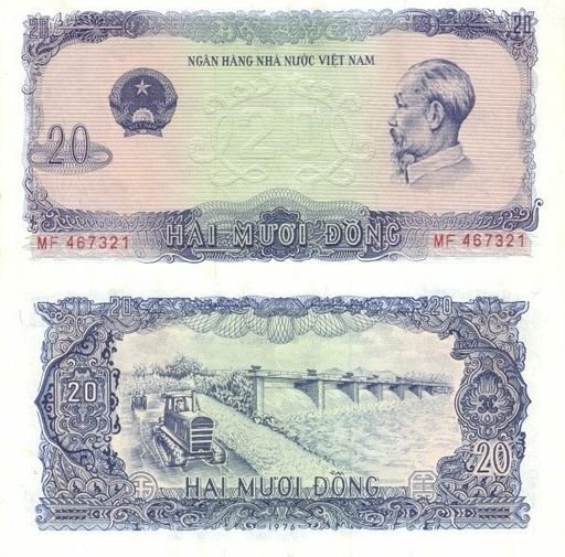 Socialist Republic of Vietnam 20 Dong
