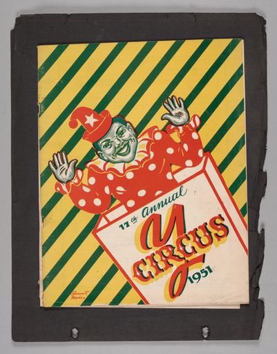 Souvenir Program for the 17th Annual Pine St Y Circus