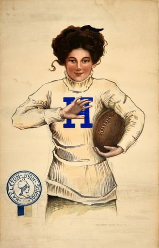 Sports Poster Hazleton High School Girl
