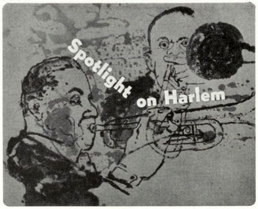 Spotlight on Harlem by Georg Olden