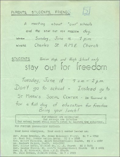 Stay Out for Freedom Day Poster