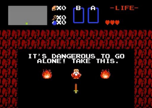 Still from The Legend of Zelda