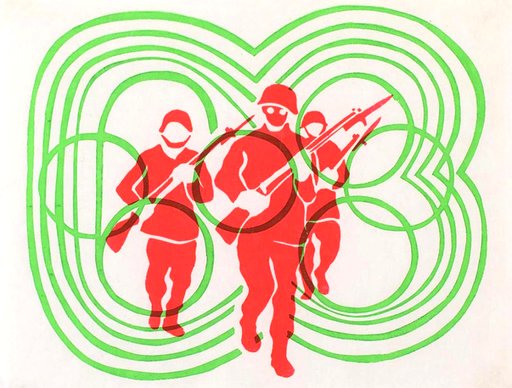 Student Protest Art - Olympics 1968
