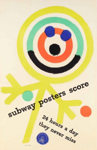 Subway Posters Score. 24 Hours a Day They Never Miss
