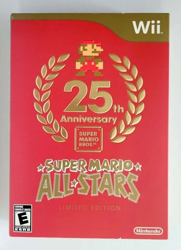 Super Mario All Stars 25th Anniversary Packaging