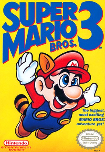 Super Mario Bros. 3 Cover Art