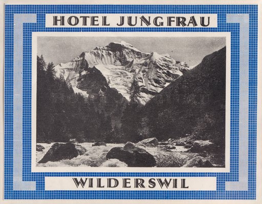 Swiss Hotel Sticker