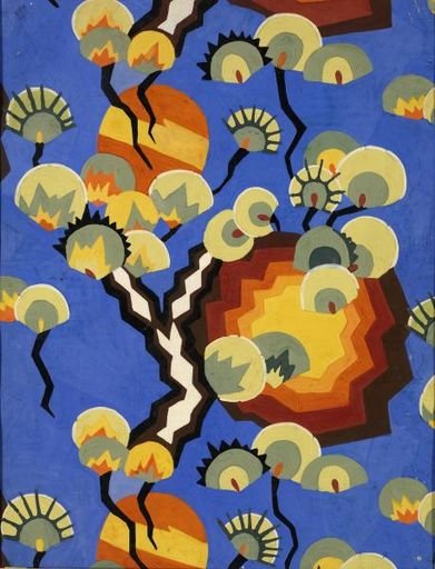 Textile Design for Cretonne (1928)