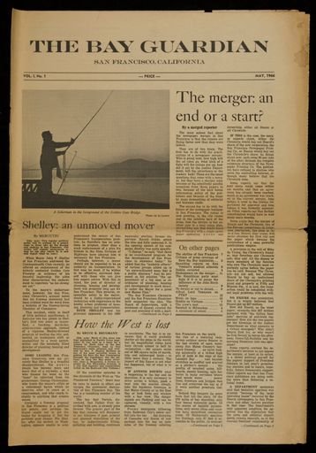 The Bay Guardian; vol. 1, no. 1