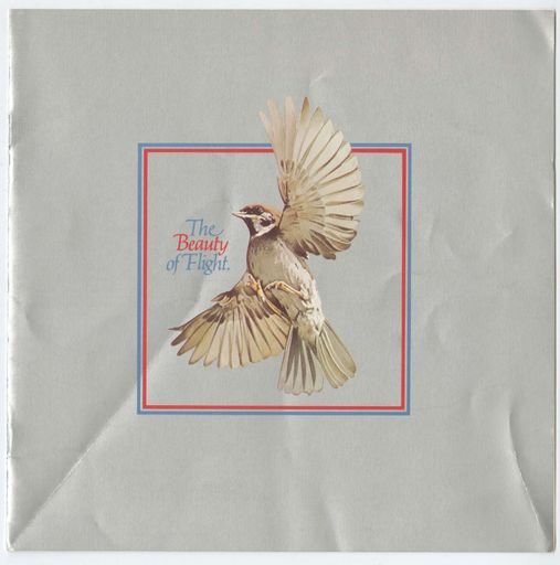 "The Beauty of Flight" American Airlines Menu