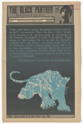 The Black Panther Newspaper, vol. 4, no. 5
