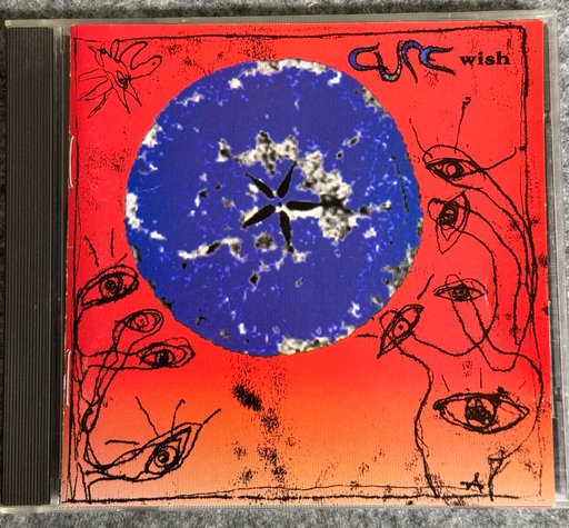 The Cure Wish album cover CD