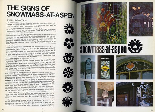 “The Designs of Snowmass- At- Aspen”