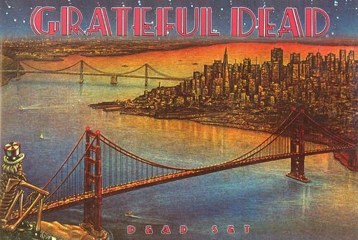 The Grateful Dead Dead Set Poster