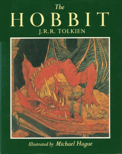 The Hobbit Book Cover (1984)