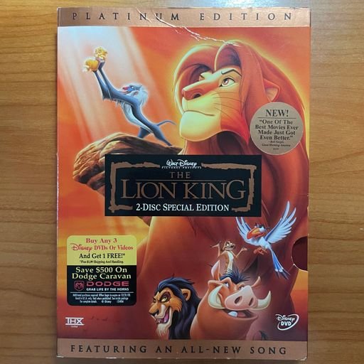 The Lion King Platinum Edition