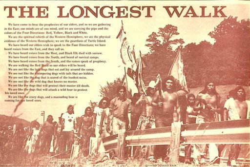 The Longest Walk poster