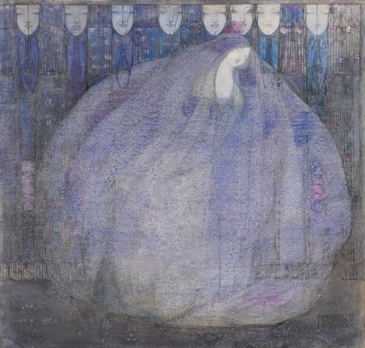 The Mysterious Garden by Margaret Macdonald Mackintosh