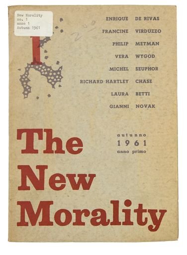 The New Morality, no. 1, anno. 1