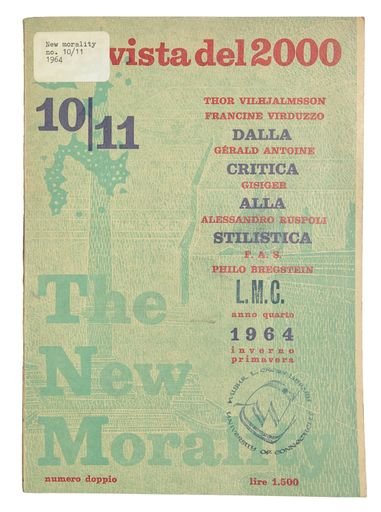 The New Morality, no. 10/11