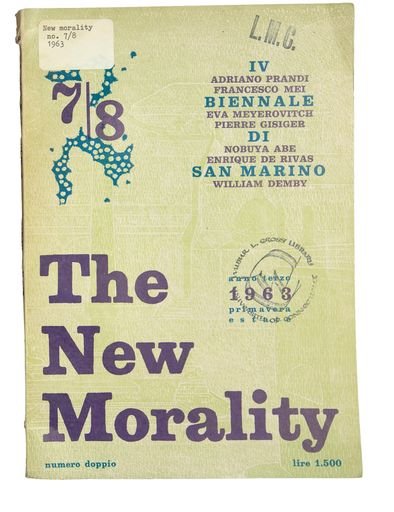 The New Morality, no. 7/8