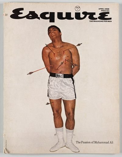 “The Passion of Muhammad Ali” Esquire Cover, April 1968