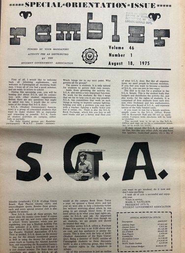 The Rambler (Vol.46, No.1, 1975)