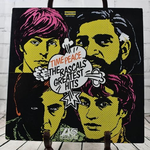 The Rascals' Greatest Hits vinyl cover