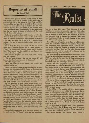 The Realist, no. 86-B