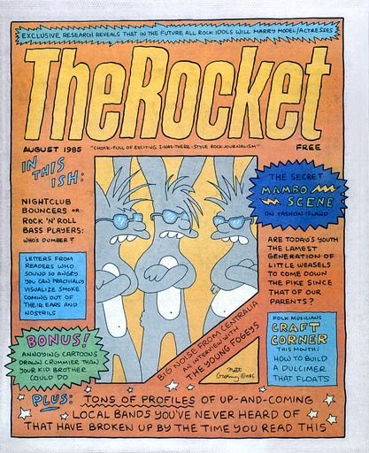 The Rocket, Seattle, WA, Aug. 1985
