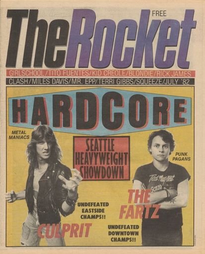 The Rocket, Seattle, WA, July 1982
