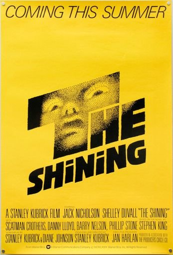 The Shining poster