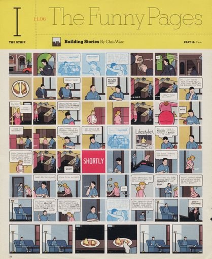 The Strip by Chris Ware, Part 15, New York Times Magazine, January 1, 2006