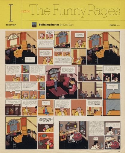 The Strip by Chris Ware, Part 18, New York Times Magazine, January 22, 2006