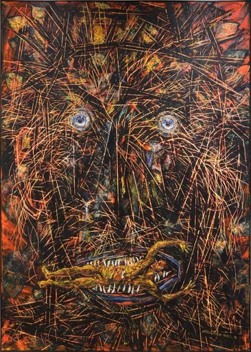 The Subconscious Knows How to Kill his Son, 1993 by Arnaldo Roche Rabell