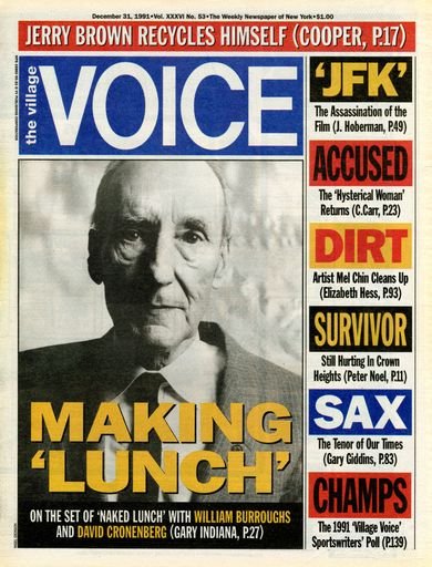 The Village Voice, NYC, Dec. 31, 1991