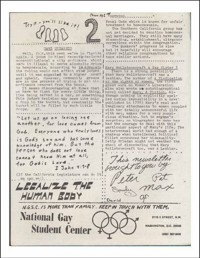 The Virginia Gayzette, vol. 2, no. 2